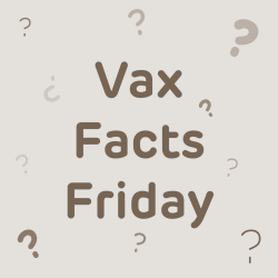 Vax Facts Friday logo - brown 